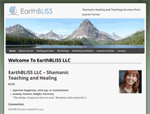 Tablet Screenshot of earthbliss.com